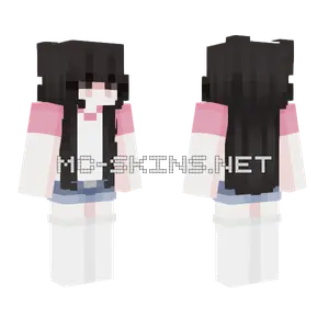 Cute Bunny Girl Minecraft skin