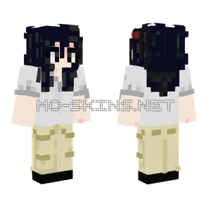 Cute Casual Girl Minecraft skin