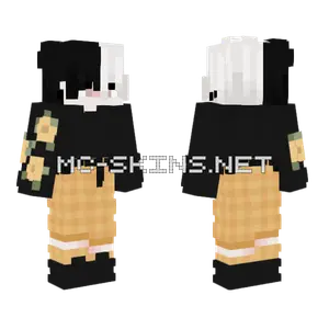 Cute Cat Girl Minecraft skin