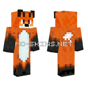Cute Fox Skin Minecraft skin
