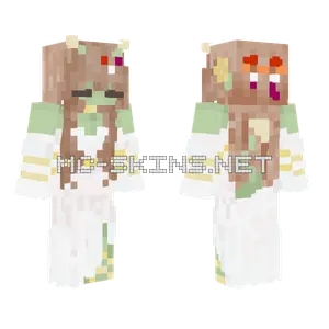 Cute Froggy Girl Minecraft skin