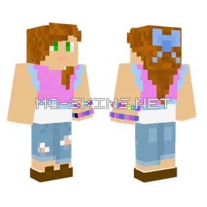 Cute Girl Minecraft skin