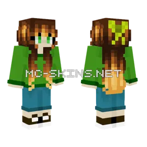 Cute Girl 3 Minecraft skin