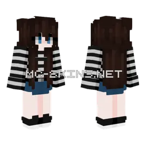 Cute Girl Minecraft skin