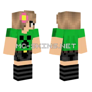 Cute Jenny Skin Minecraft skin