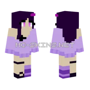 Cute Kuromi Girl Minecraft skin