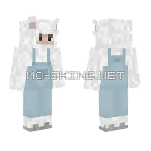 Cute Lamb Minecraft skin