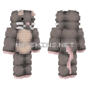 Cute Mouse Skin Minecraft skin