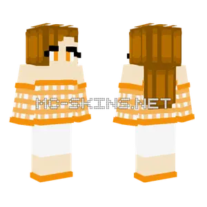 Cute Picnic Girl Minecraft skin