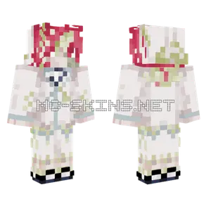 Cute Pink Hair Comm Minecraft skin