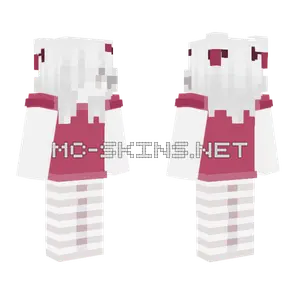 Cute Pink Outfit Minecraft skin