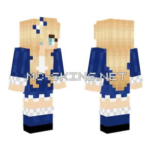 Cute School Alice Minecraft skin
