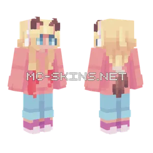 Cute Side RQ Minecraft skin