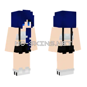 Cute Suspenders Minecraft skin