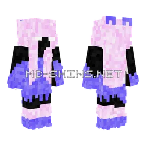 Cute Void Girl Minecraft skin