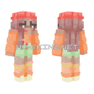 Cute Witch Skin Minecraft skin