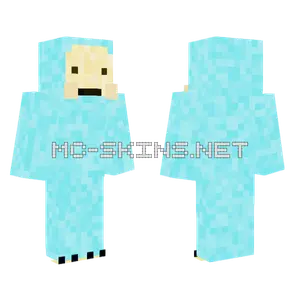 Cute Yeti Minecraft skin