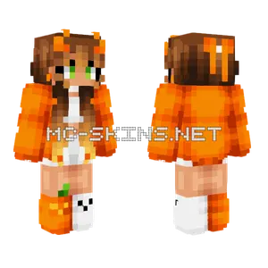Cuteness Of Halloween 2023 Minecraft skin