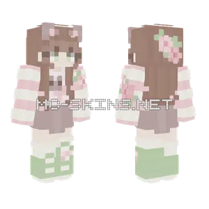 Cutesy Cat Minecraft skin
