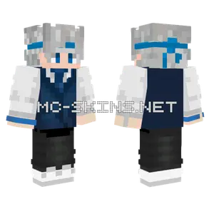 Cvbcbc Blue Suit Minecraft skin