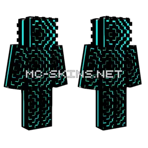 Cyan Checkered Outfit