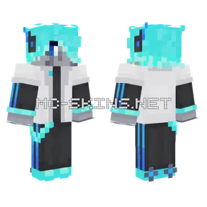 Cyan Electric Warrior