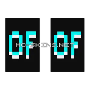 Cyan Letters cape, outside and lining