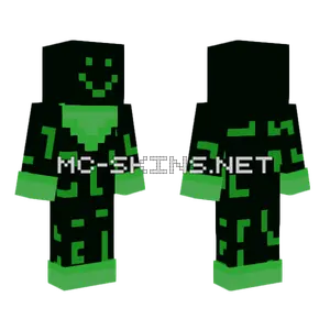 Cyber Panda Minecraft skin