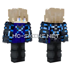 Cyborg Minecraft skin