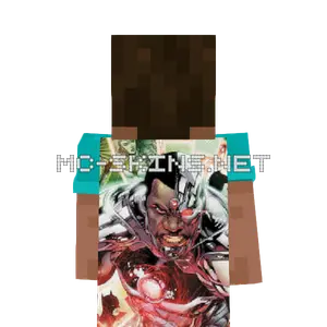 Cyborg cape, outside and lining