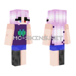Cyborg Girl Minecraft skin