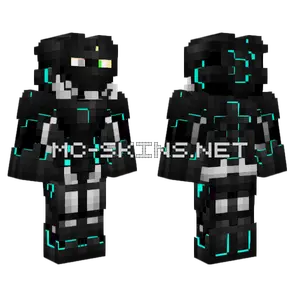 Cyborg Soljer Minecraft skin