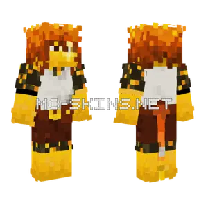 Cyra Blazborne Origins OC Minecraft skin