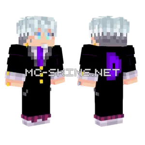 D4rkray Remake Minecraft skin