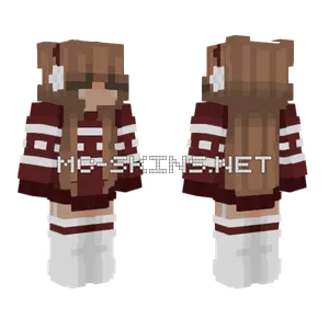 Dafaf Brown Outfit Minecraft skin
