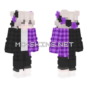Dan Blackpurple Minecraft skin
