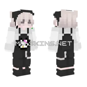 Dan Hello Kitty Minecraft skin