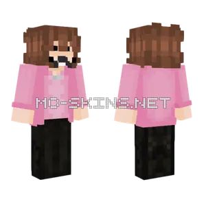 Dann Pink Hoodie