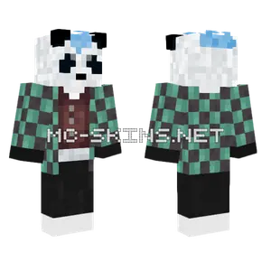 Dante Tanjiro Minecraft skin