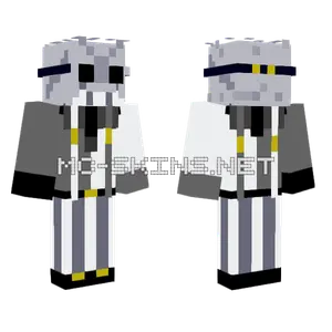 Darax Fontaine Mask Minecraft skin