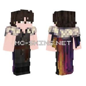 Dark Academia Boy Minecraft skin