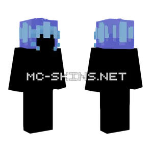 Dark Blue Minecraft skin