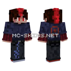 Dark Blue Kimono