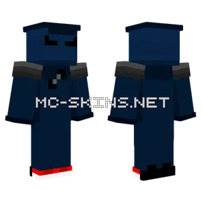 Dark Blue Mech Suit