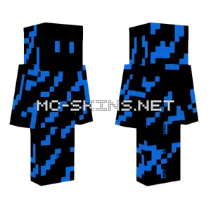 Dark Blue Skin Minecraft skin
