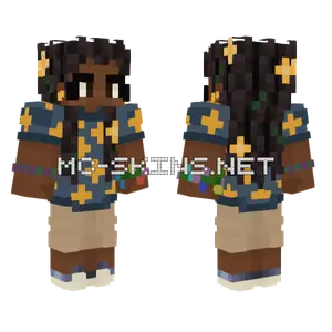 Dark Blue Star Outfit