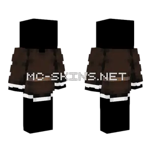Dark Brown Tunic V2 Minecraft skin