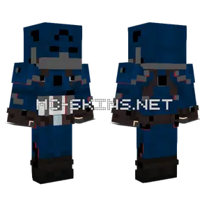 Dark Captain America Minecraft skin