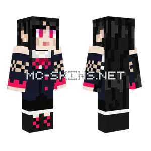 Dark Fairy Lydia Minecraft skin