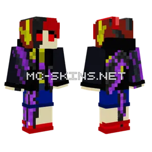 Dark Flashthebunny 3 0 Minecraft skin